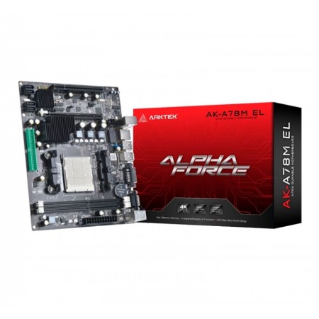 Placa Madre Artek AK-A78MP EL DDR3 Socket AM2/AM3+ Chipset AMD A78 Micro ATX