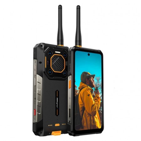 Celular Ulefone Armor 26 Ultra Walkie-Talkie 5G 512GB 12GB RAM Up To 24GB/6.78/200MP-Black