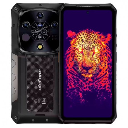 Celular Ulefone Armor 28 Ultra Thermal Version 5G 1TB 16GB RAM Up To 32GB DS 6.67" - Preto