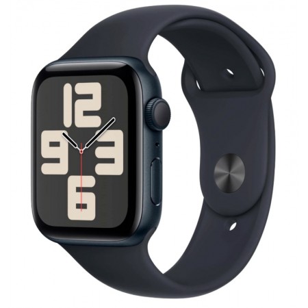 Apple Watch SE 2 MRE73ZP/A GPS Alumínio 44mm - Sport Midnight S/M (2023)