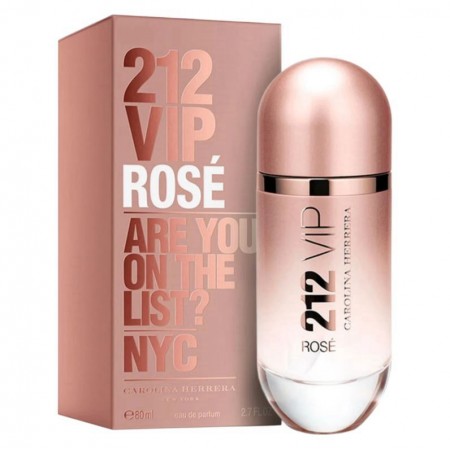 Perfume Carolina Herrera 212 VIP Rosé Eau de Parfum Feminino 80ml