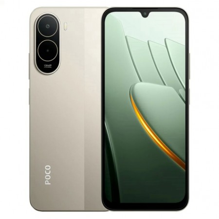 Celular Xiaomi Poco C81 Pro 128GB 4GB RAM Dual SIM Tela 6.9" - Dourado (Global)