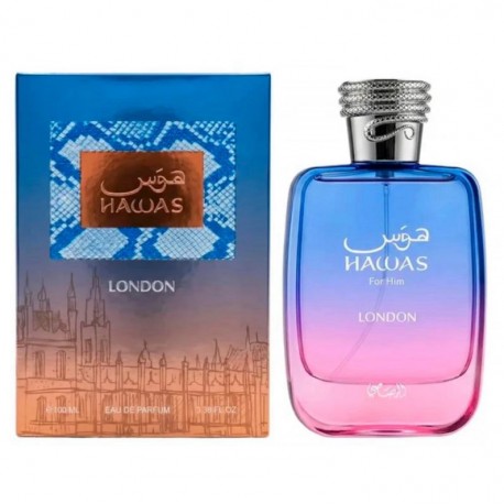 Perfume Rasasi Hawas London Eau de Parfum Unissex 100ml