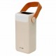 Cargador Portátil G-Tide OASIS 40.000mAh Power Bank - Beige/Blanco