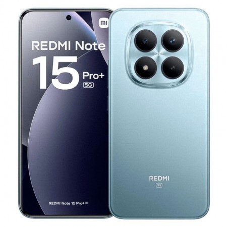 Celular Xiaomi Redmi Note 15 Pro+ 5G 256GB 8GB RAM Dual SIM 6.83" 200MP - Azul (Global)