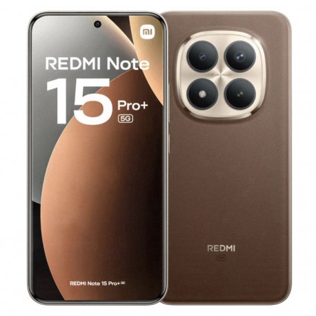 Celular Xiaomi Redmi Note 15 Pro+ 5G 256GB 8GB RAM Dual SIM 6.83" 200MP - Marron (Global)