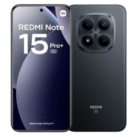 Celular Xiaomi Redmi Note 15 Pro+ 5G 512GB 12GB RAM Dual SIM 6.83" 200MP - Negro (Global)