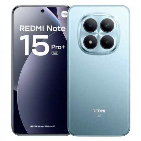 Celular Xiaomi Redmi Note 15 Pro+ 5G 512GB 12GB RAM Dual SIM 6.83" 200MP - Azul (Global)