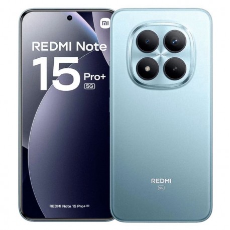 Celular Xiaomi Redmi Note 15 Pro+ 5G 512GB 12GB RAM Dual SIM 6.83" 200MP - Azul (Global)