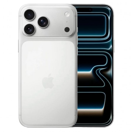 Celular Apple iPhone 17 Pro Max A3257 LL eSIM 2TB 12GB RAM Tela 6.9" 48MP - Silver