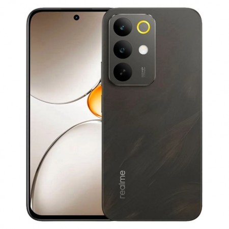 Celular Realme C85 RMX5566 128GB 6GB RAM Dual SIM NFC Tela 6.8" - Preto (Anatel)