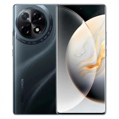 Celular Tecno Camon 30S CLA5 256GB 8GB RAM Dual SIM Tela 6.78" - Negro