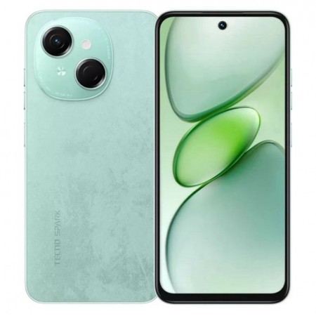 Celular Tecno Spark Go 1S KL4H 64GB 3GB RAM Dual SIM Tela 6.67" - Verde