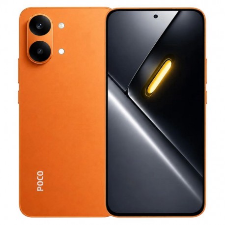 Celular Xiaomi Poco X8 Pro Max 5G 256GB 12GB RAM Dual SIM Tela 6.83" - Orange (Global)