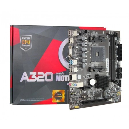 Placa Madre Afox A320-MA-V4 DDR4 Socket AM4 Chipset AMD A320 Micro ATX