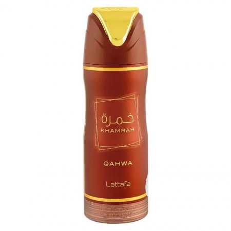 Desodorante Lattafa Khamrah Qawha Unissex 200ml