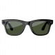 Lente de Sol Ray-Ban Meta Wayfarer RW4008 WiFi Meta IA 32GB - F Shiny Black/L G-15 Green
