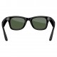 Óculos de Sol Ray-Ban Meta Wayfarer RW4008 WiFi Meta IA 32GB - F Shiny Black/L G-15 Green