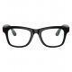 Lente de Sol Ray-Ban Meta Wayfarer RW4008 WiFi Meta IA 32GB - F Shiny Black/L Clear