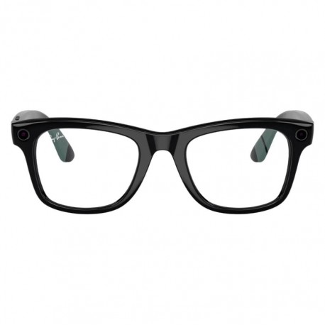 Lente de Sol Ray-Ban Meta Wayfarer RW4008 WiFi Meta IA 32GB - F Shiny Black/L Clear