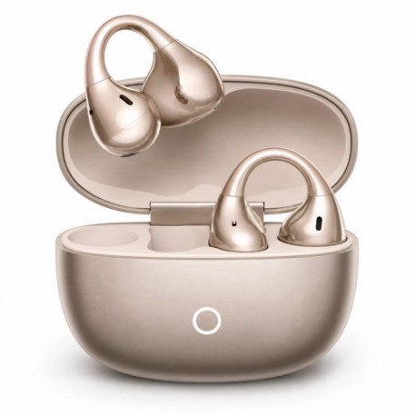 Fone de Ouvido Realme Buds Clip RMA2418 Wireless - Dourado Titanium