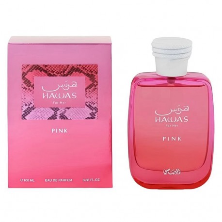 Perfume Rasasi Hawas Pink Eau de Parfum 100ml