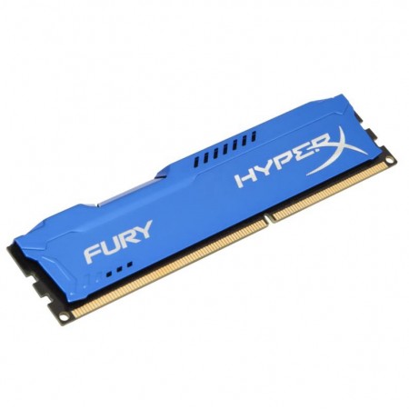 Memória RAM Kingston HyperX Fury 4GB DDR3 1866MHz - Azul HX318C10F/4