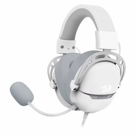 Headset Gamer Redragon Aurora H376WG USB - Blanco