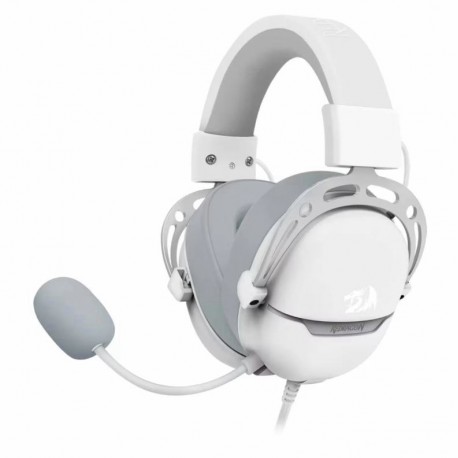 Headset Gamer Redragon Aurora H376WG USB - Blanco