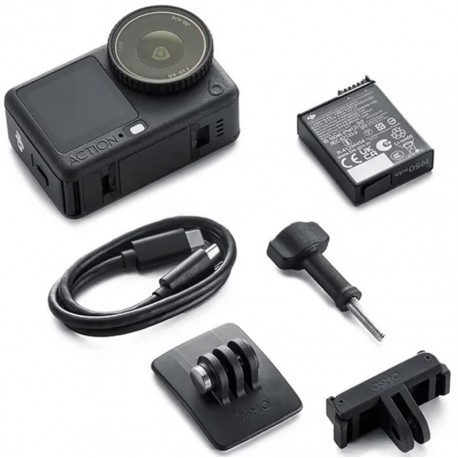 Câmera de Ação DJI Osmo Action 6 Standard Combo AC006 Anatel 8K 50GB - Preto