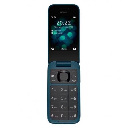 Celular Nokia Flip 2660 4G TA-1474 Dual SIM Tela 2.8" - Azul