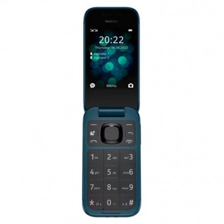 Celular Nokia Flip 2660 4G TA-1474 Dual SIM Tela 2.8" - Azul