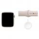 Apple Watch SE 3 2025 MEH34X/A Caixa Alumínio 40mm Estelar - Esportiva Estelar S/M