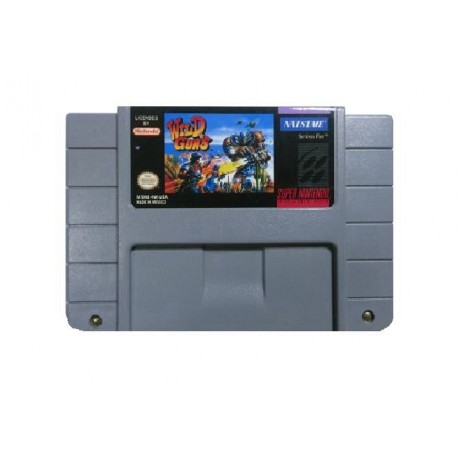 JOGO WILD GUNS SUPER NINTENDO