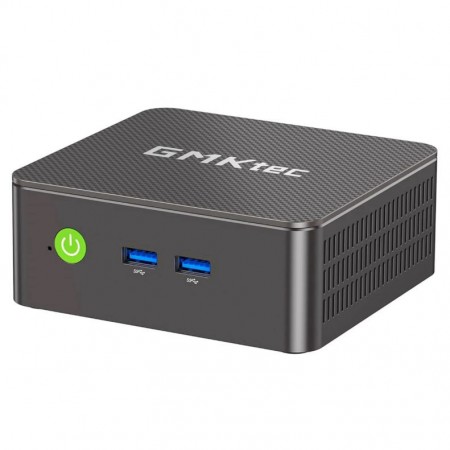 Mini PC GMKtec Nucbox G3S Intel Alder Lake N95 256GB SSD 8GB RAM - Preto