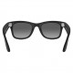 Óculos de Sol Ray-Ban Meta Wayfarer RW4006 WiFi Meta IA 32GB - Preto Fosco Lente Grafite