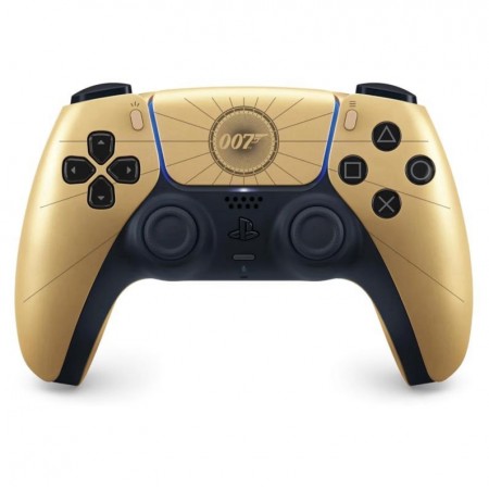 Controle Sony Dualsense 007 First Light Limited Edition para PS5 Wireless - Dourado