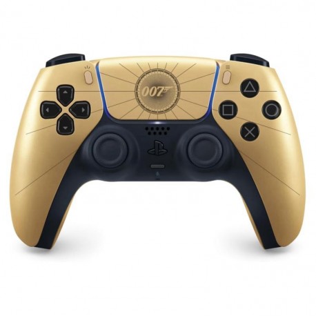 Controle Sony Dualsense 007 First Light Limited Edition para PS5 Wireless - Dourado