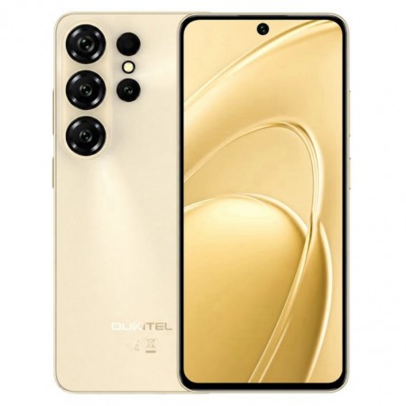 Celular Oukitel C26 128GB 4GB RAM Dual SIM Tela 6.63" - Dourado