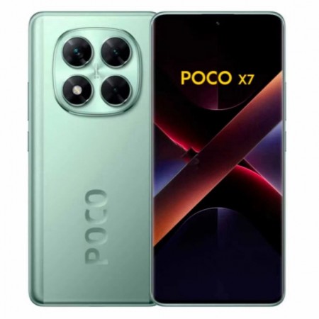 Celular Xiaomi Poco X7 5G 256GB 8GB RAM Dual SIM Tela 6.67"- Verde (Índiano)