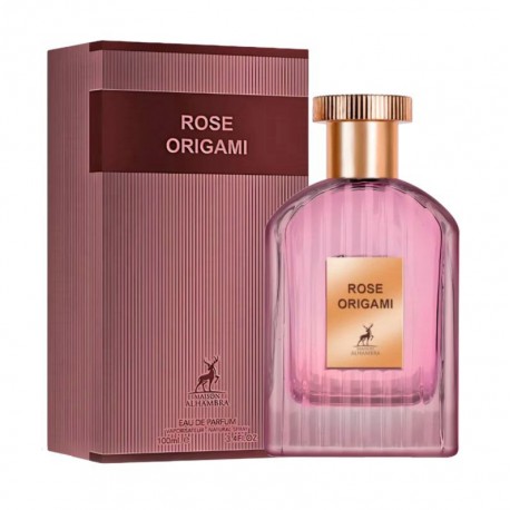 Perfume Maison Alhambra Rose Origami Eau de Parfum Unissex 100ml