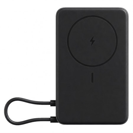 Carregador Portátil Xiaomi Magnetic Power Bank BHR08P9GL 10000mAh - Preto
