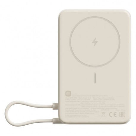Cargador Portátil Xiaomi Magnetic Power Bank BHR08PBGL 10000mAh - Beige