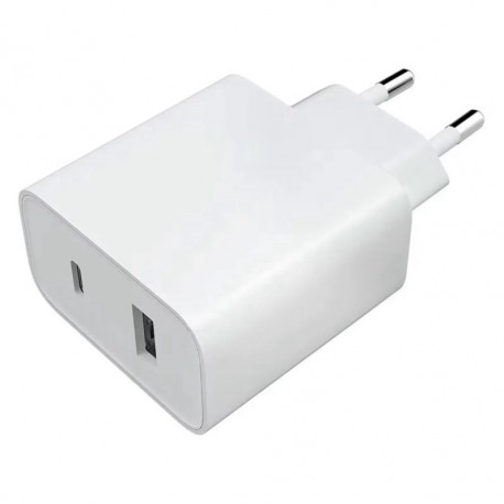 Cargador Xiaomi Mi Wall Charger AD332EU 33W USBA/USBC - Blanco
