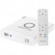 Receptor FTA athomics Gio 4K Ultra HD IPTV de 16GB eMMC 2GB RAM - Blanco