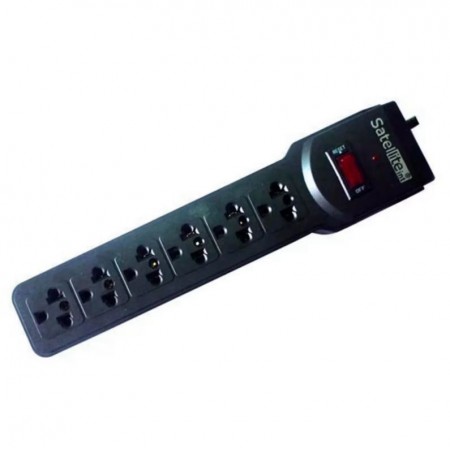 Filtro de Linea Satellite A-R05 6 Tomadas - Negro