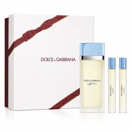 Kit Perfume Dolce & Gabbana Light Blue Eau de Toilette Femenino 100ml + 10ml