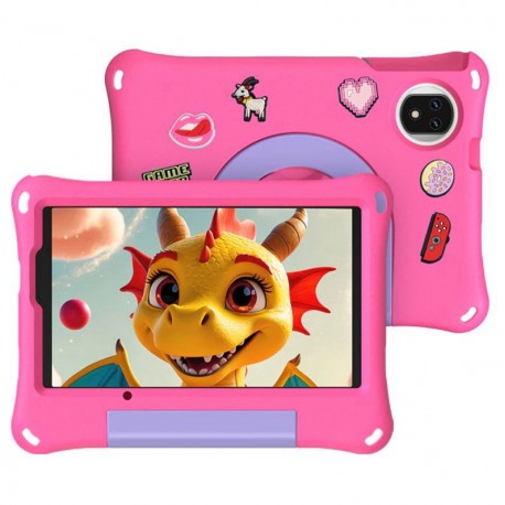 Tablet Ulefone Tab A9 Pro Kids 128GB 4GB RAM 4G + WIFI Tela 8.68" - Rosado
