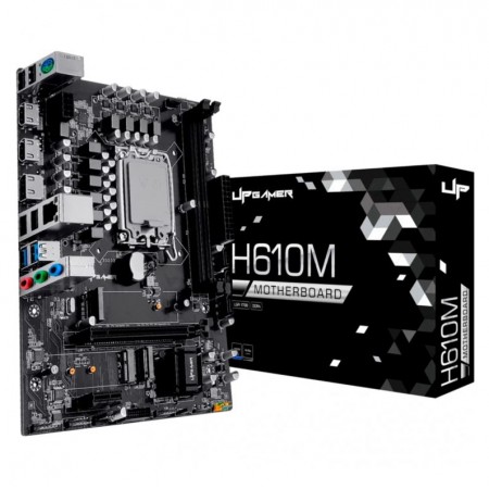 Placa Mãe UP Gamer H610M DDR4 Socket LGA 1700 Chipset Intel H610 Micro ATX