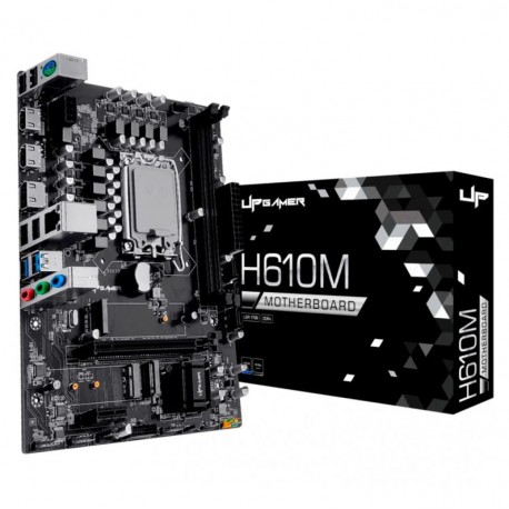 Placa Mãe UP Gamer H610M DDR4 Socket LGA 1700 Chipset Intel H610 Micro ATX